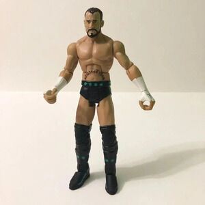 2011 Mattel  WWE Wrestling Flex Force CM Punk Figure WWF WCW